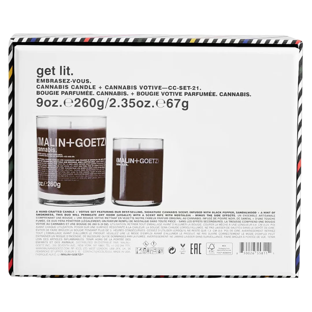 Get Lit Candle Set (2 CT) - Image 2