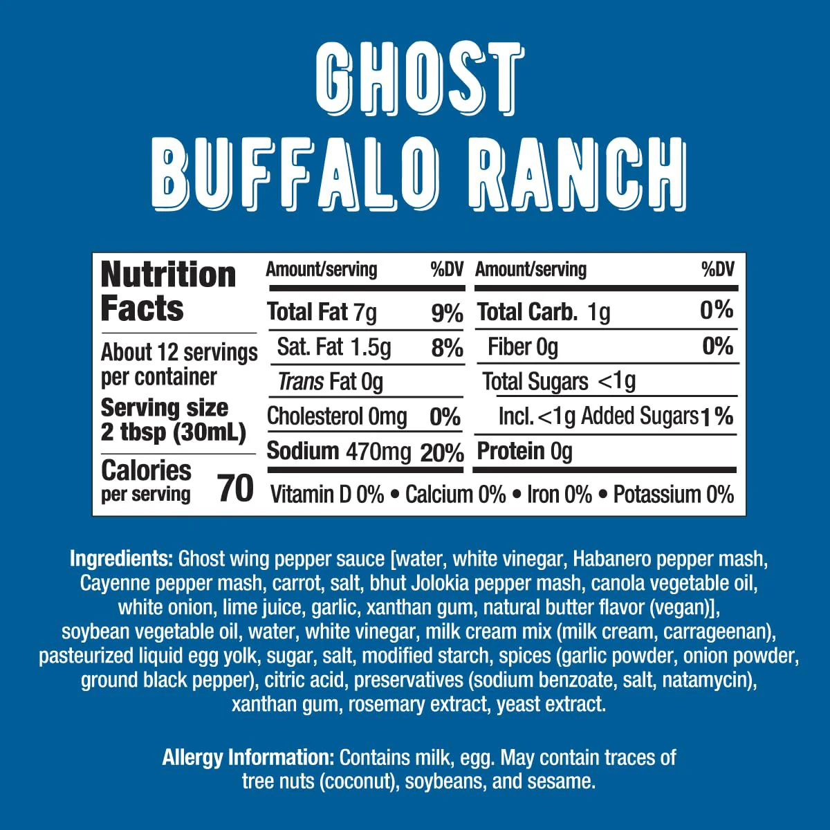 Ghost Buffalo Ranch Creamy Dipping Sauce - Image 3