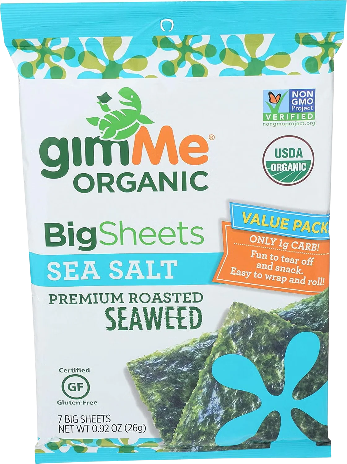 Sea Salt & Premium Roasted Seaweed