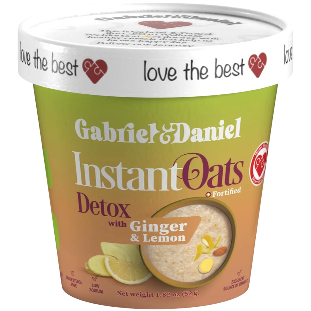 Ginger Lemon Instant Oatmeal
