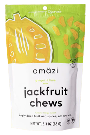 Ginger Lime Jackfruit Chews