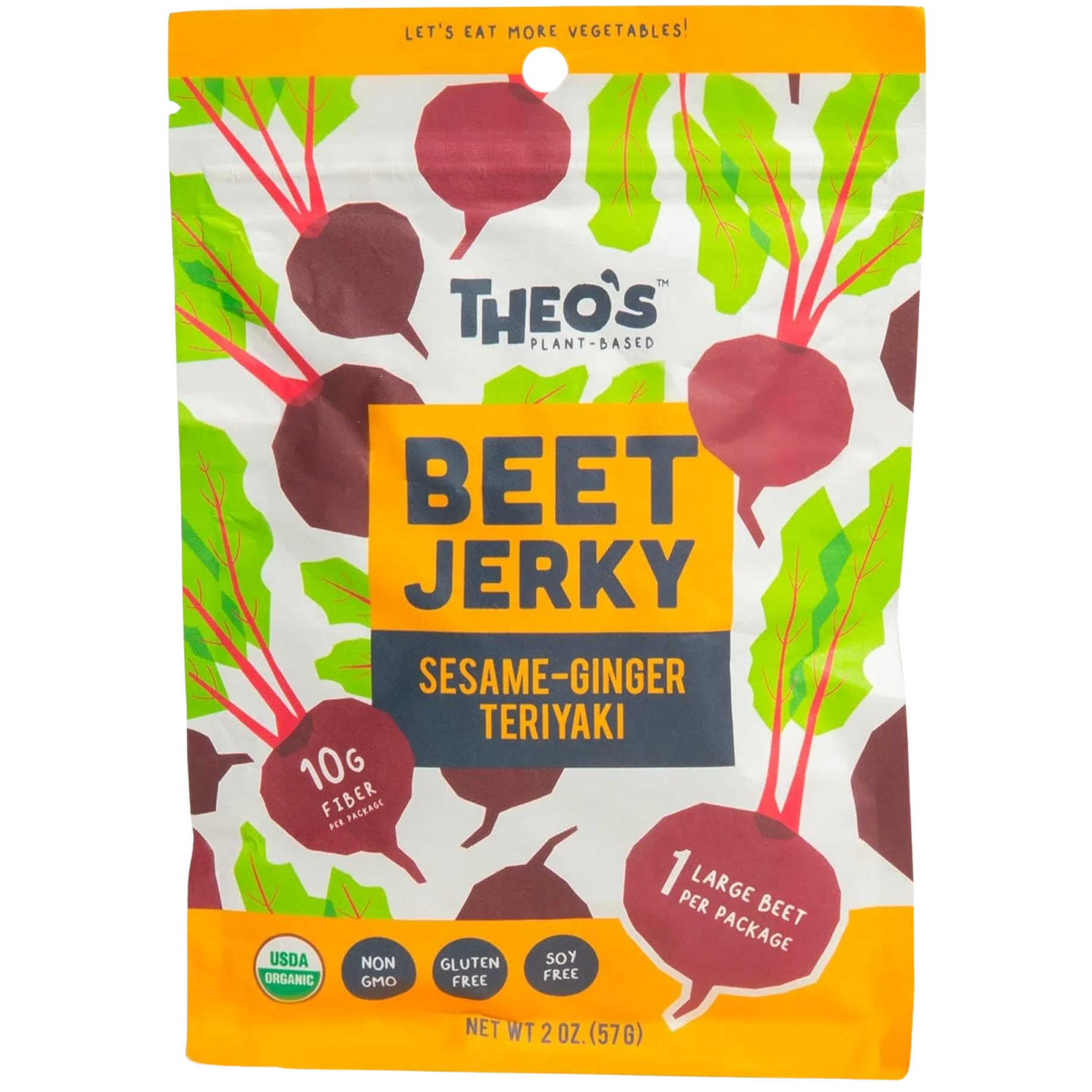 Organic Ginger Teriyaki Beet Jerky