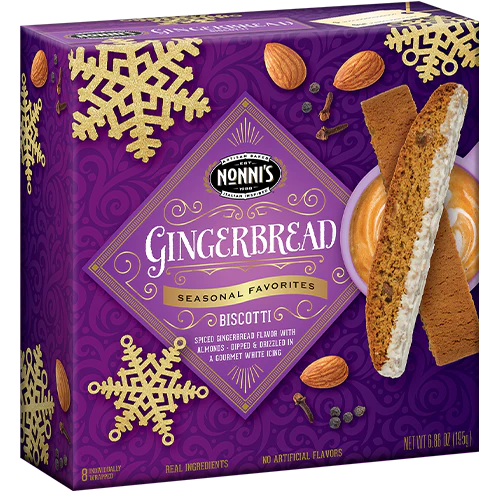 Gingerbread Biscotti