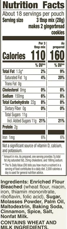Gingerbread Cookie Mix - Image 4