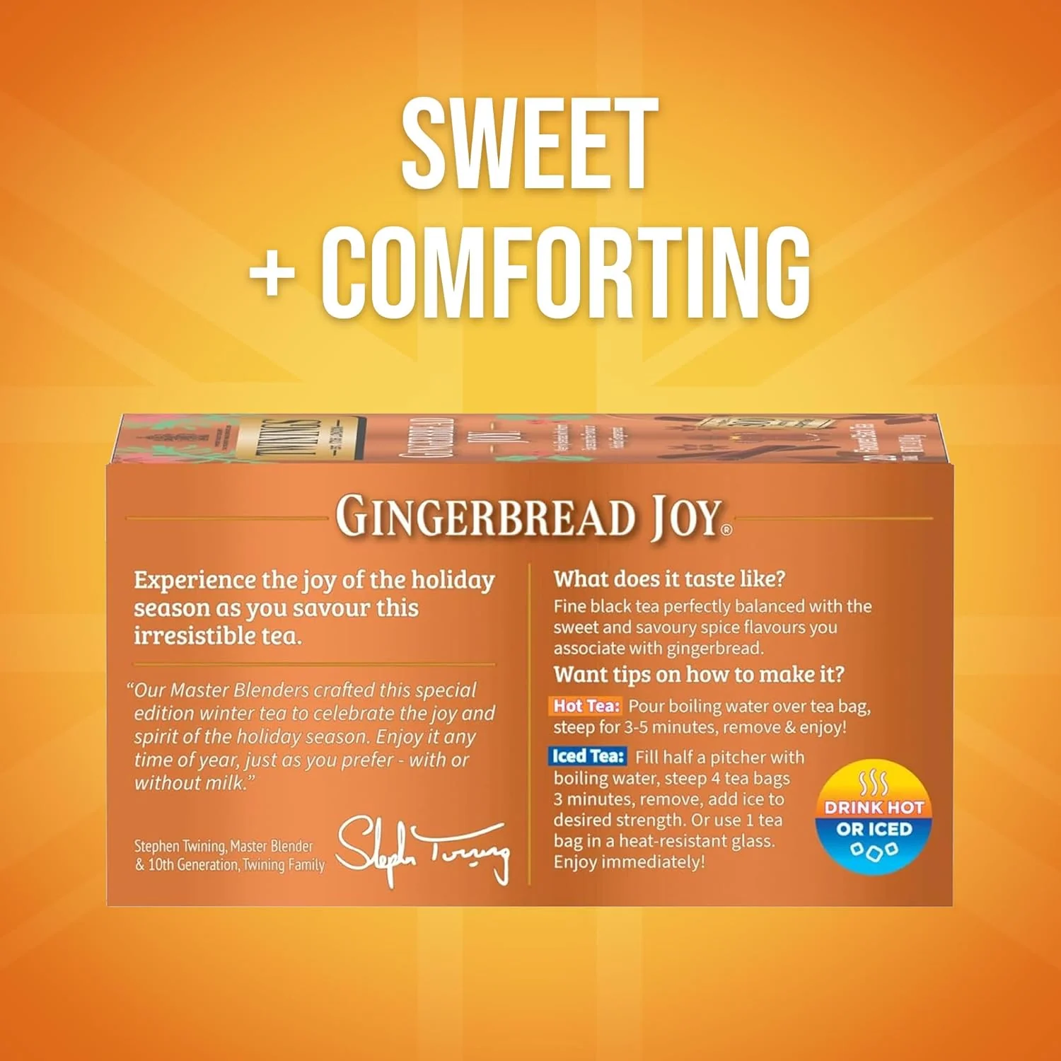 Gingerbread Joy Tea (20 CT) - Image 4