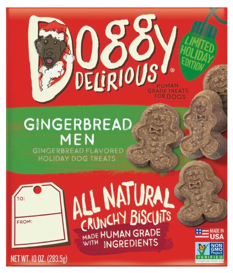 Gingerbread Men Dog Treats