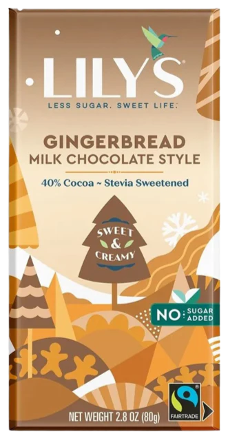 Gingerbread Milk Chocolate Style Bar