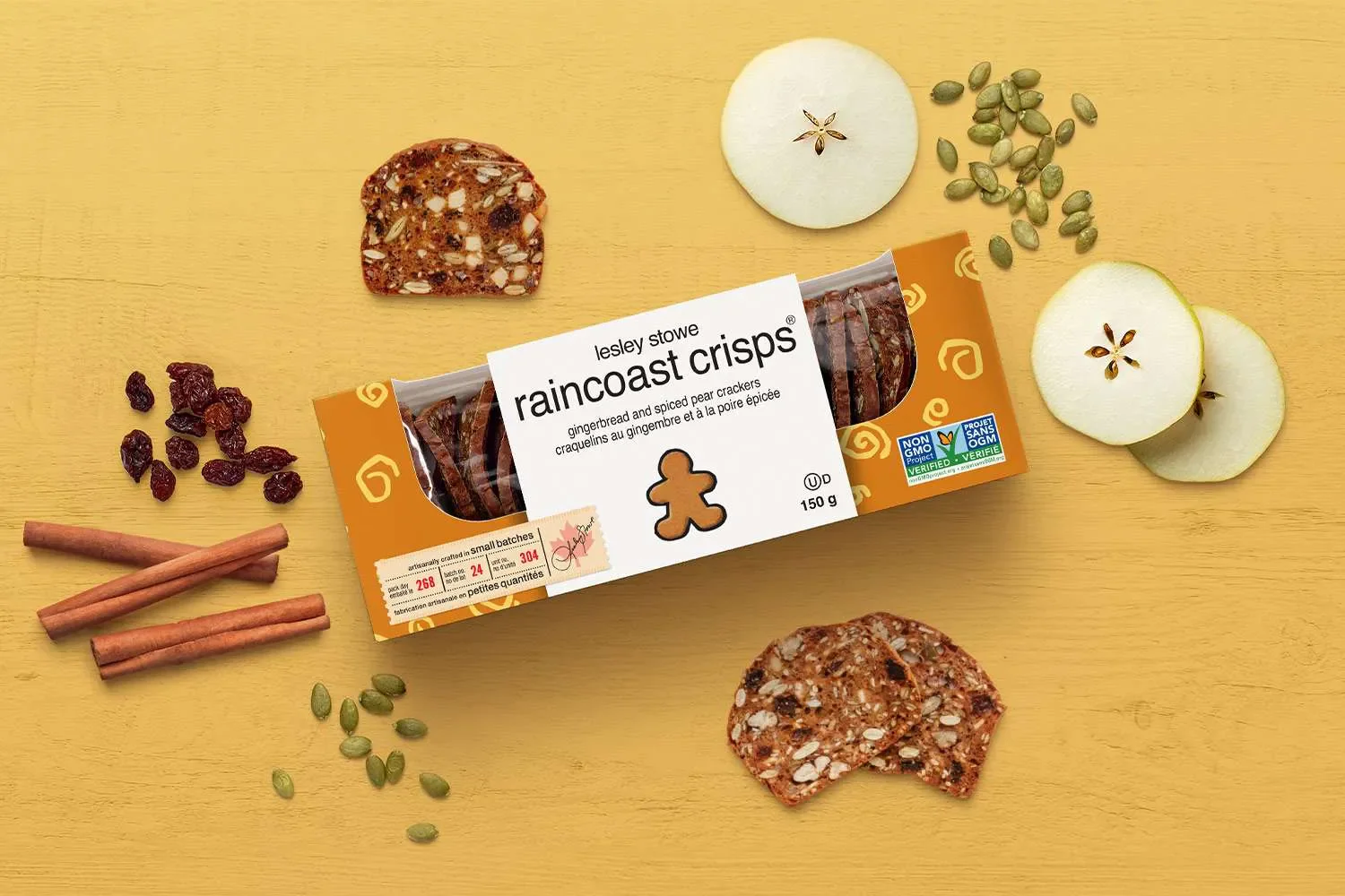 Gingerbread & Spiced Pear Crackers - Image 2