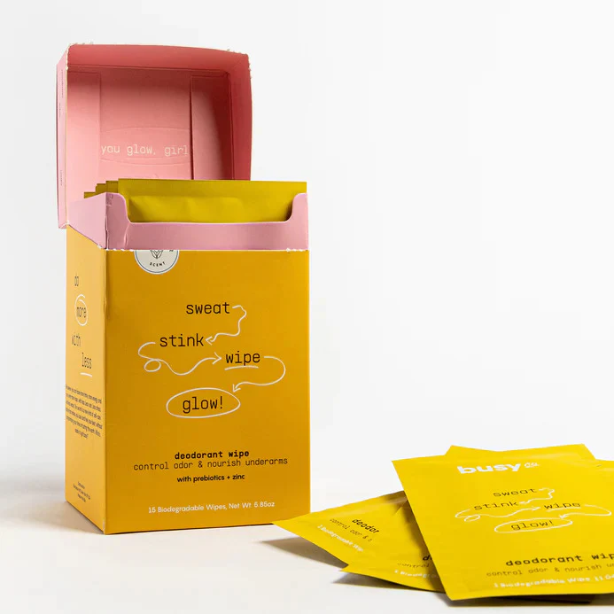 Glow Deodorant Wipes (15 CT) - Image 2