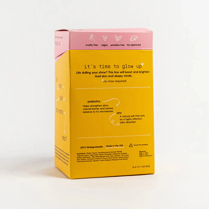 Glow Deodorant Wipes (15 CT) - Image 3
