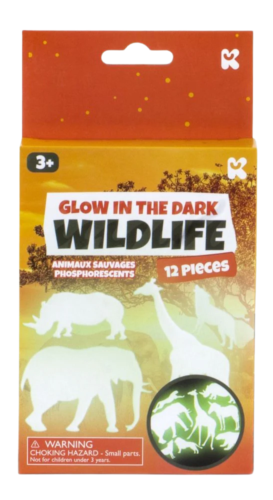 Glow in the Dark Animal Shapes