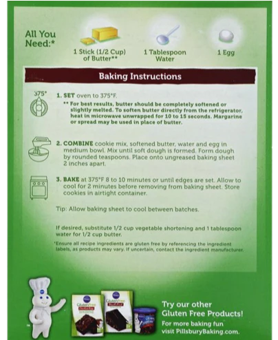 Gluten Free Chocolate Chip Cookie Mix - Image 3