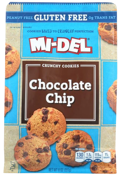 Gluten Free Crunchy Cookies Chocolate Chip