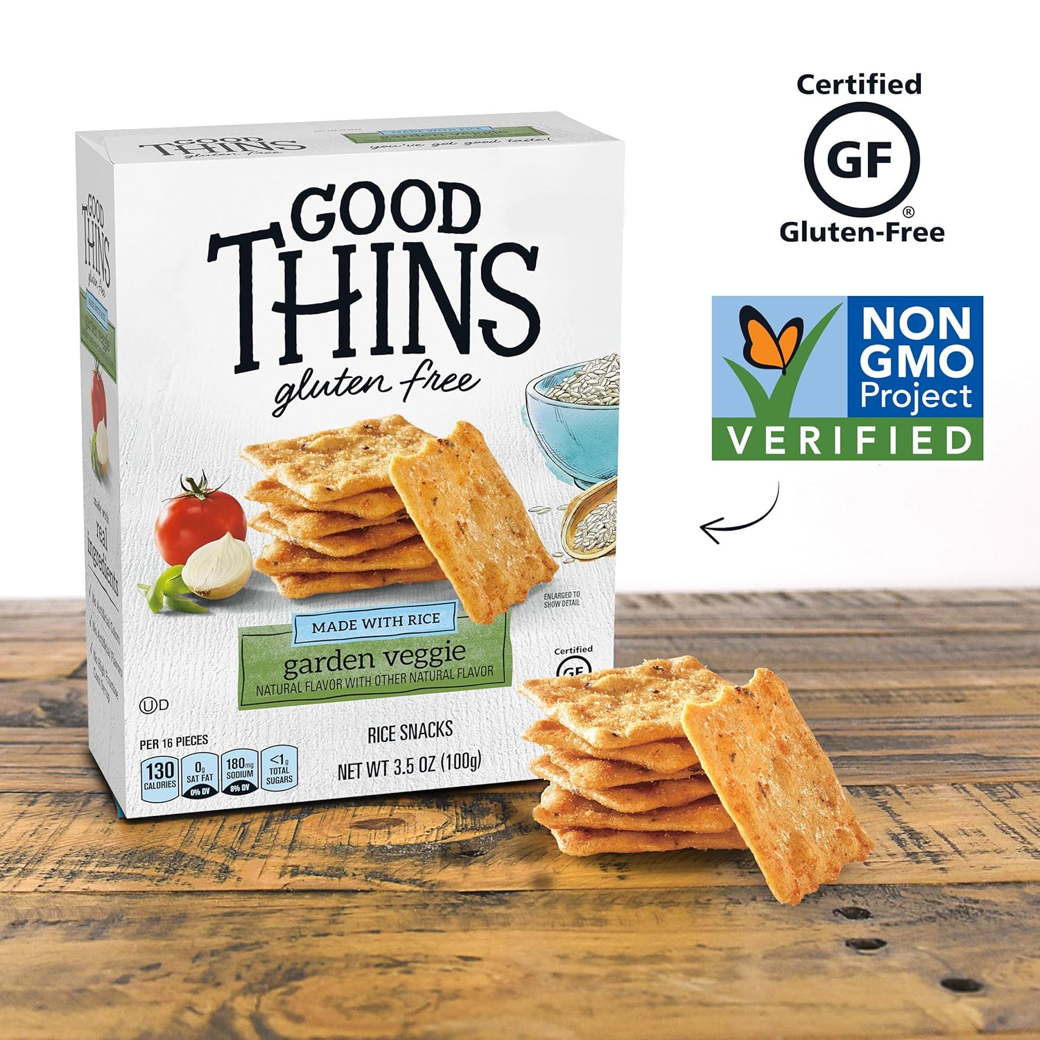 Gluten Free Garden Veggie Crackers - Image 3