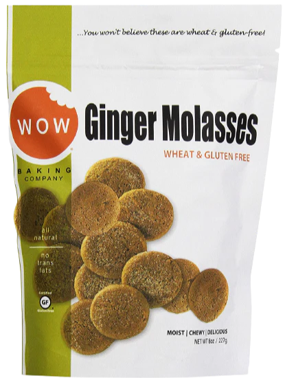 Gluten Free Ginger Molasses Cookies