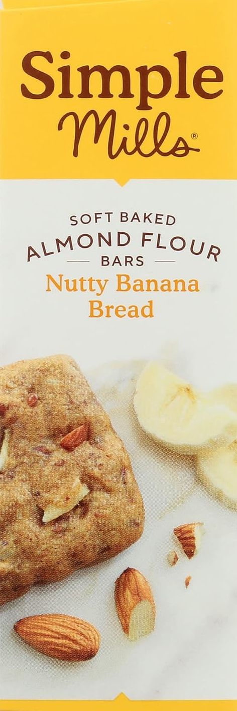 Gluten Free Nutty Banana Bread Soft-Baked Almond Flour Bars - Image 3