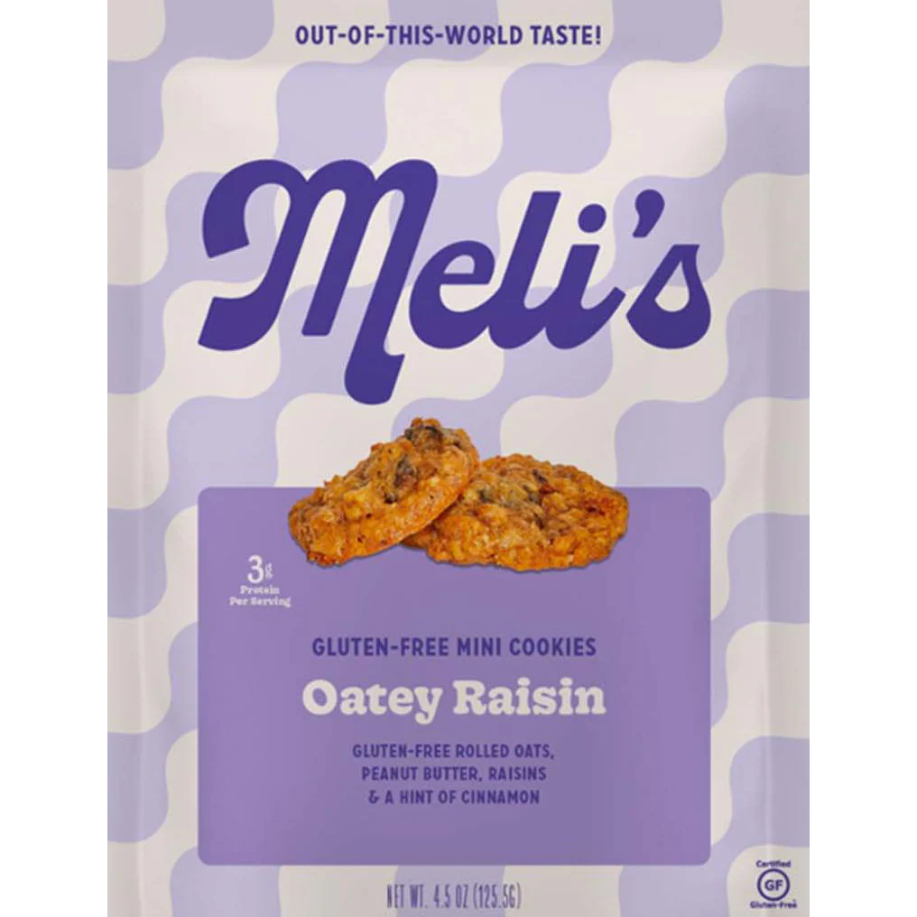 Gluten-Free Oatey Raisin Mini Cookies