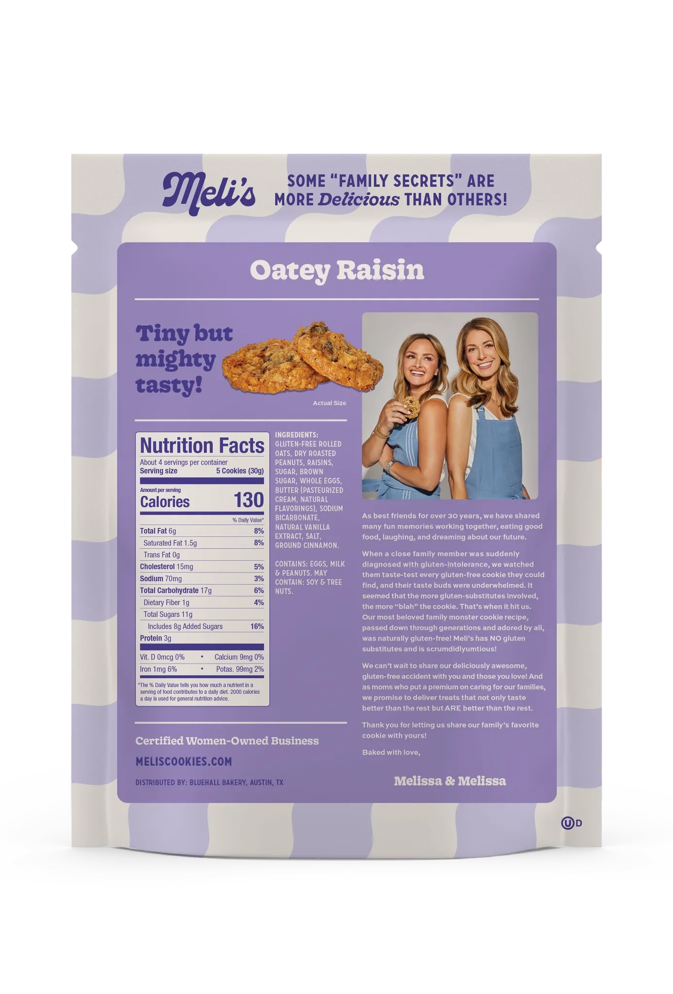 Gluten-Free Oatey Raisin Mini Cookies - Image 2