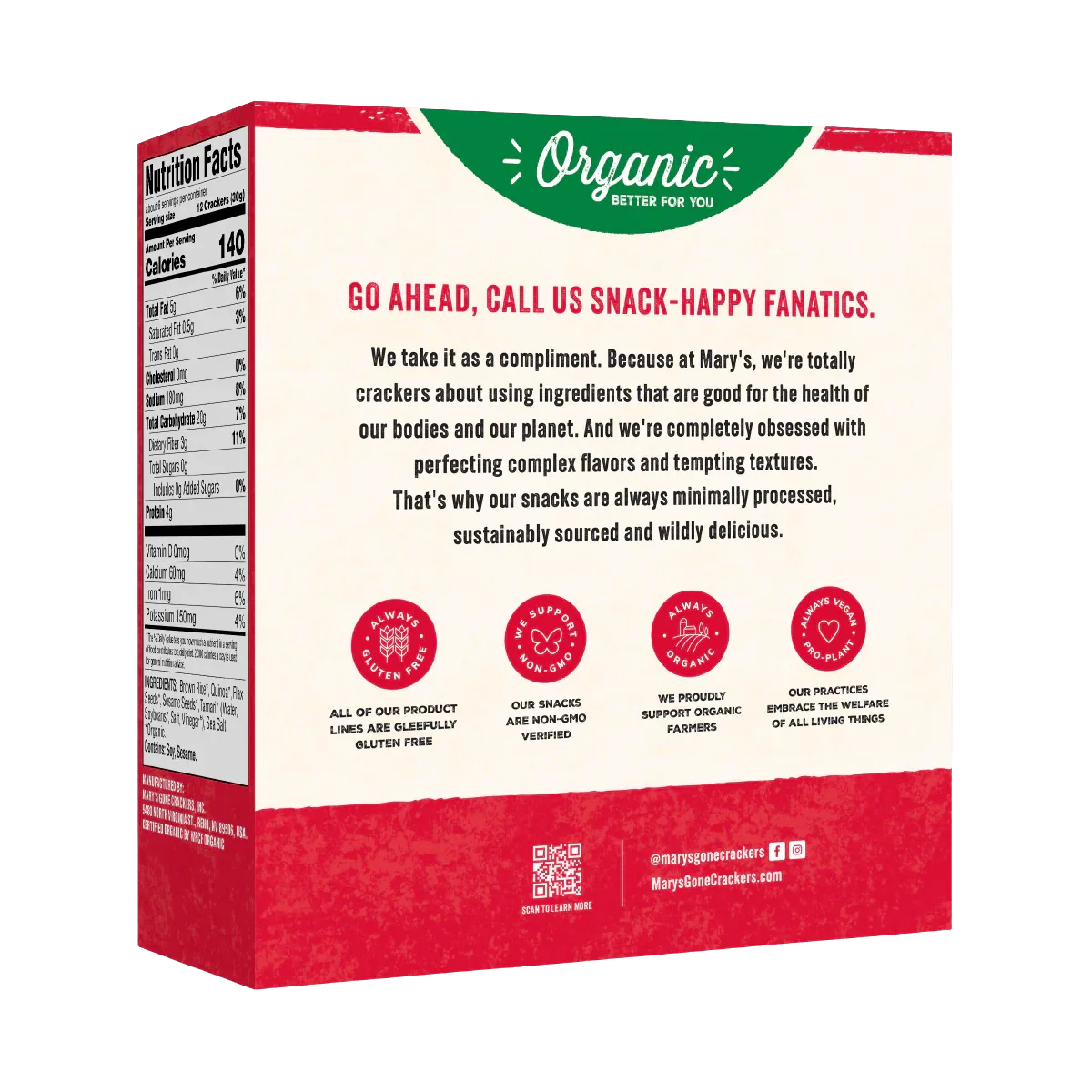 Gluten-Free Original Crackers - Image 2