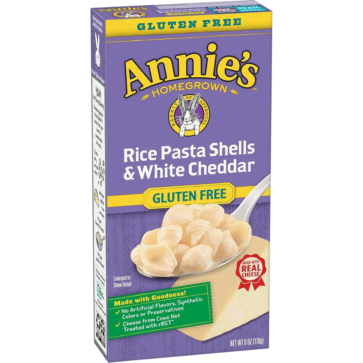 Gluten Free Rice Pasta & White Cheddar
