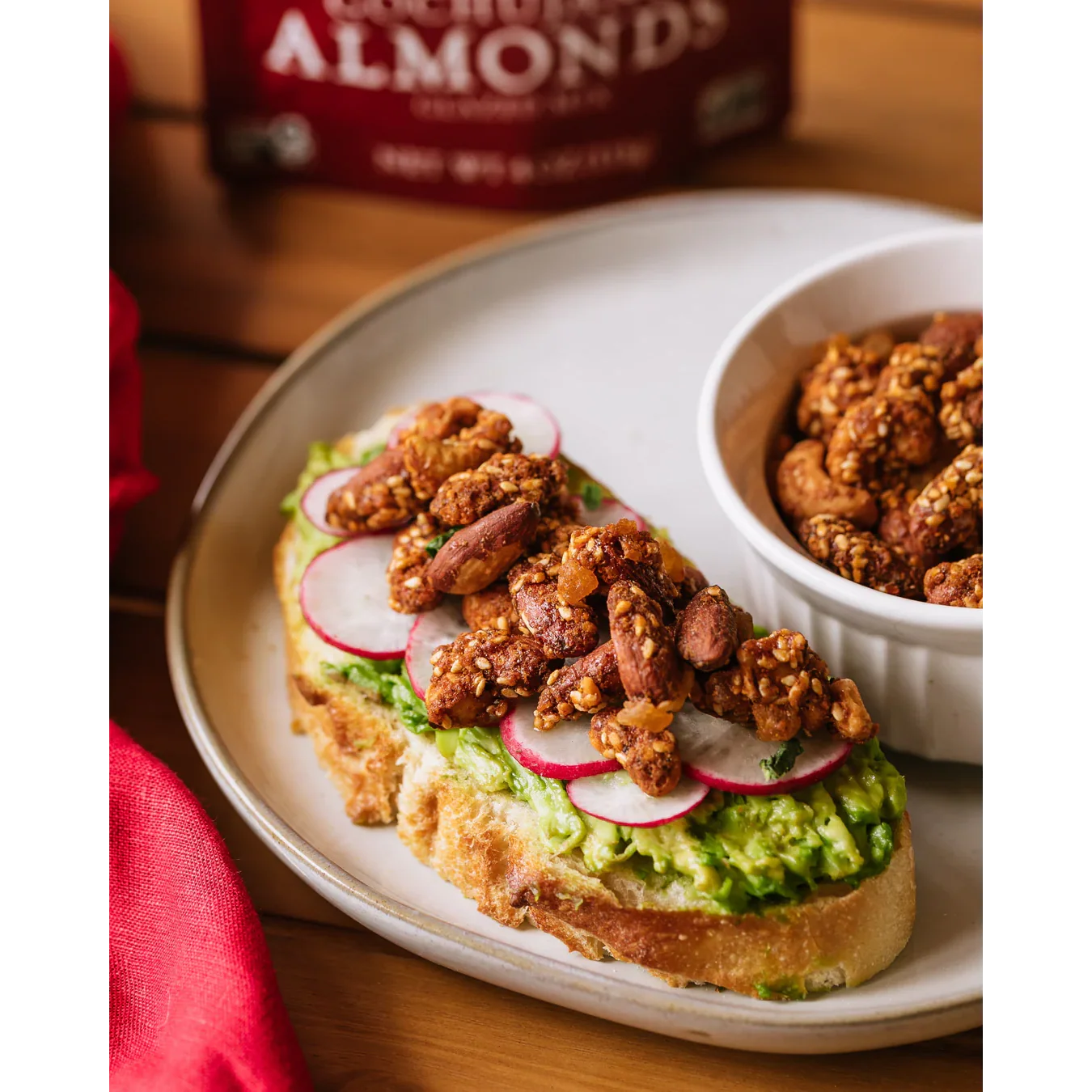 Spicy & Sweet Gochujang Almonds Glazed Mix - Image 3