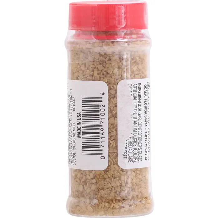 Gold Shimmer Sugar Sprinkles - Image 2