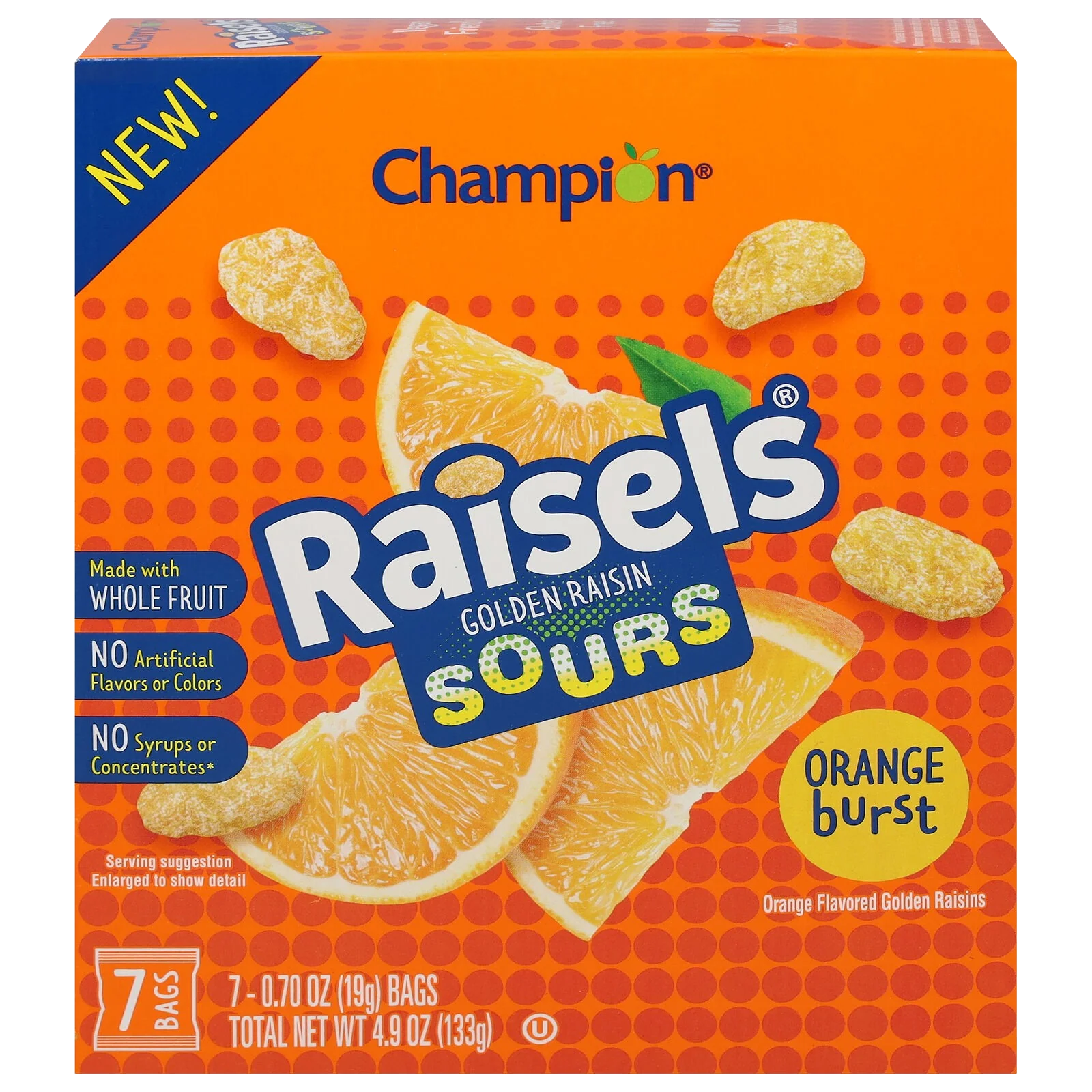 Golden Orange Raisins