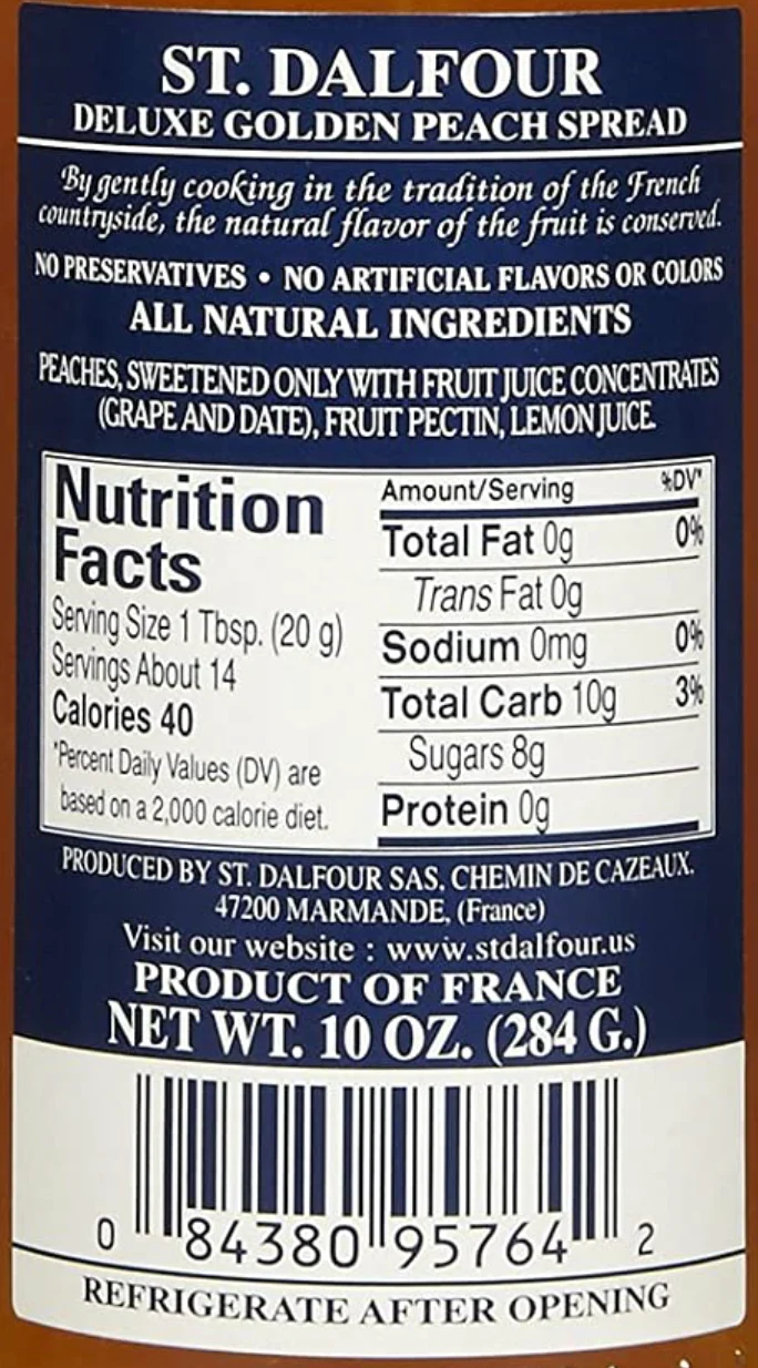 Golden Peach Fruit Spread - Image 3