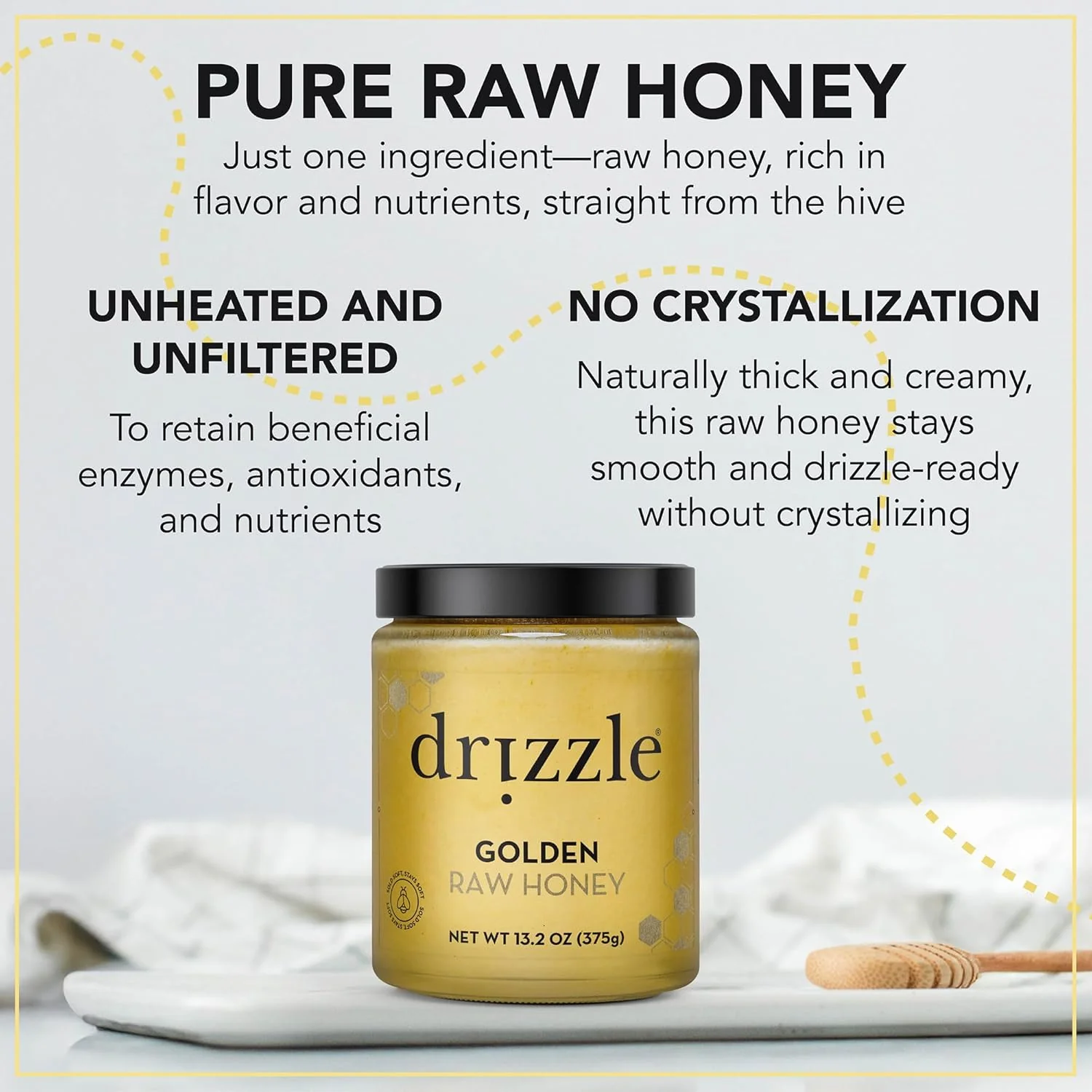 Golden Raw Honey - Image 3