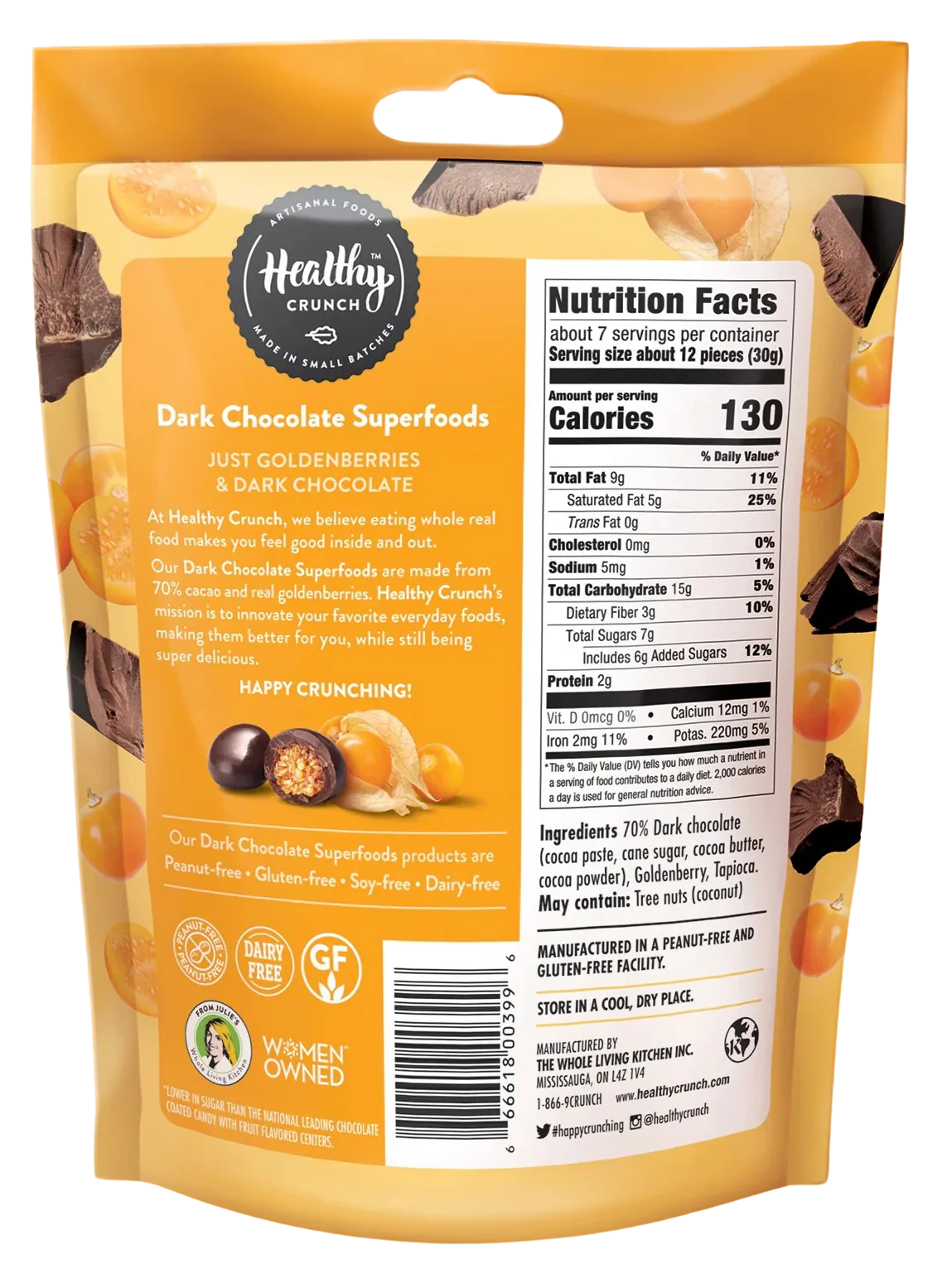 Goldenberry Dark Chocolate Superfoods - Image 2