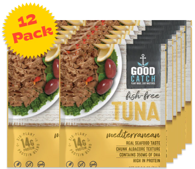 Fish-Free Tuna Mediterranean (12 Pack)