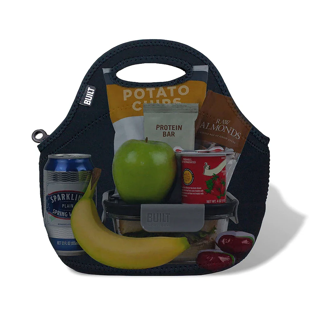 Gourmet Getaway B&W Tie Dye Lunch Bag - Image 3