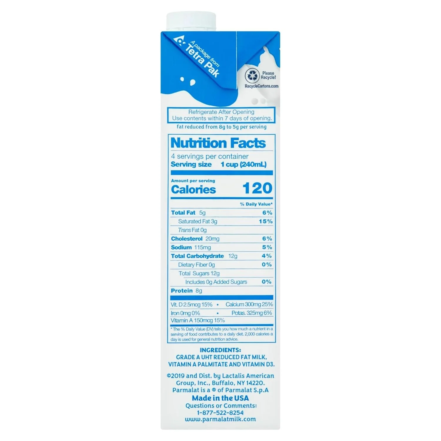 Grade A UHT 2% Reduced Fat Milk - Image 4