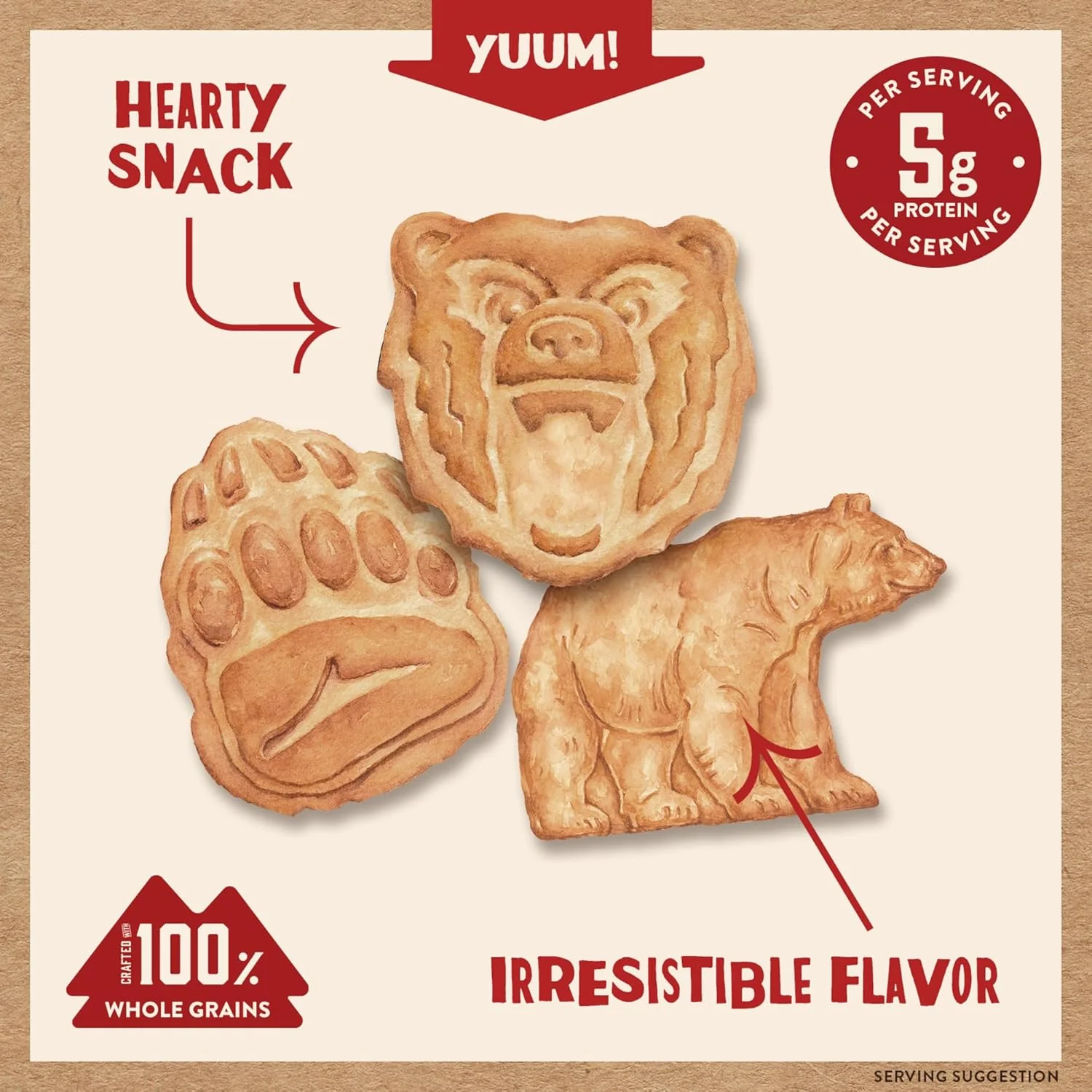 Graham Cracker Bear Bites Honey - Image 2