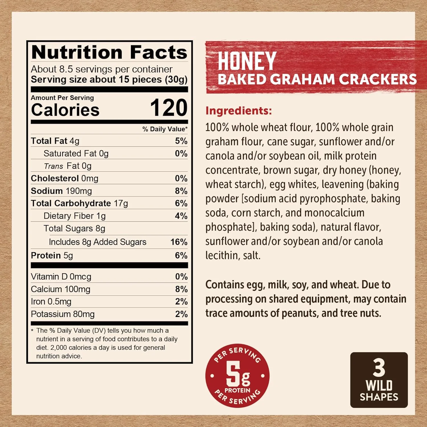 Graham Cracker Bear Bites Honey - Image 5