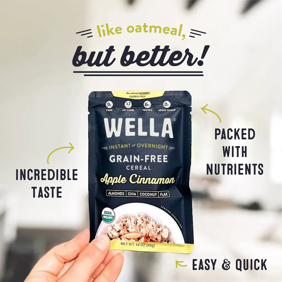 Grain-Free Apple Cinnamon Hot Cereal (8 Pack) - Image 3