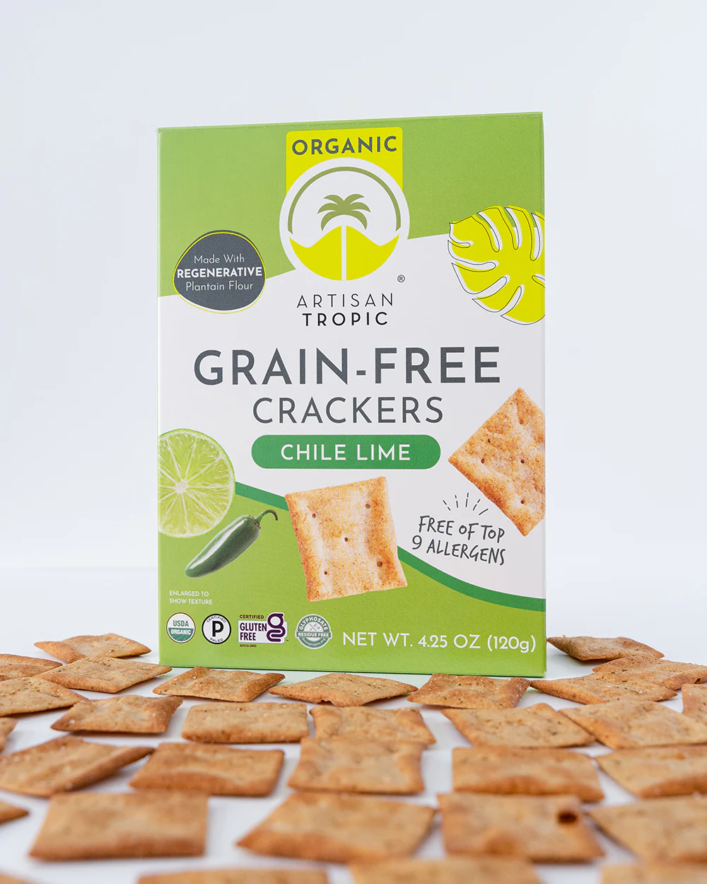 Chile Lime Grain-Free Crackers - Image 5