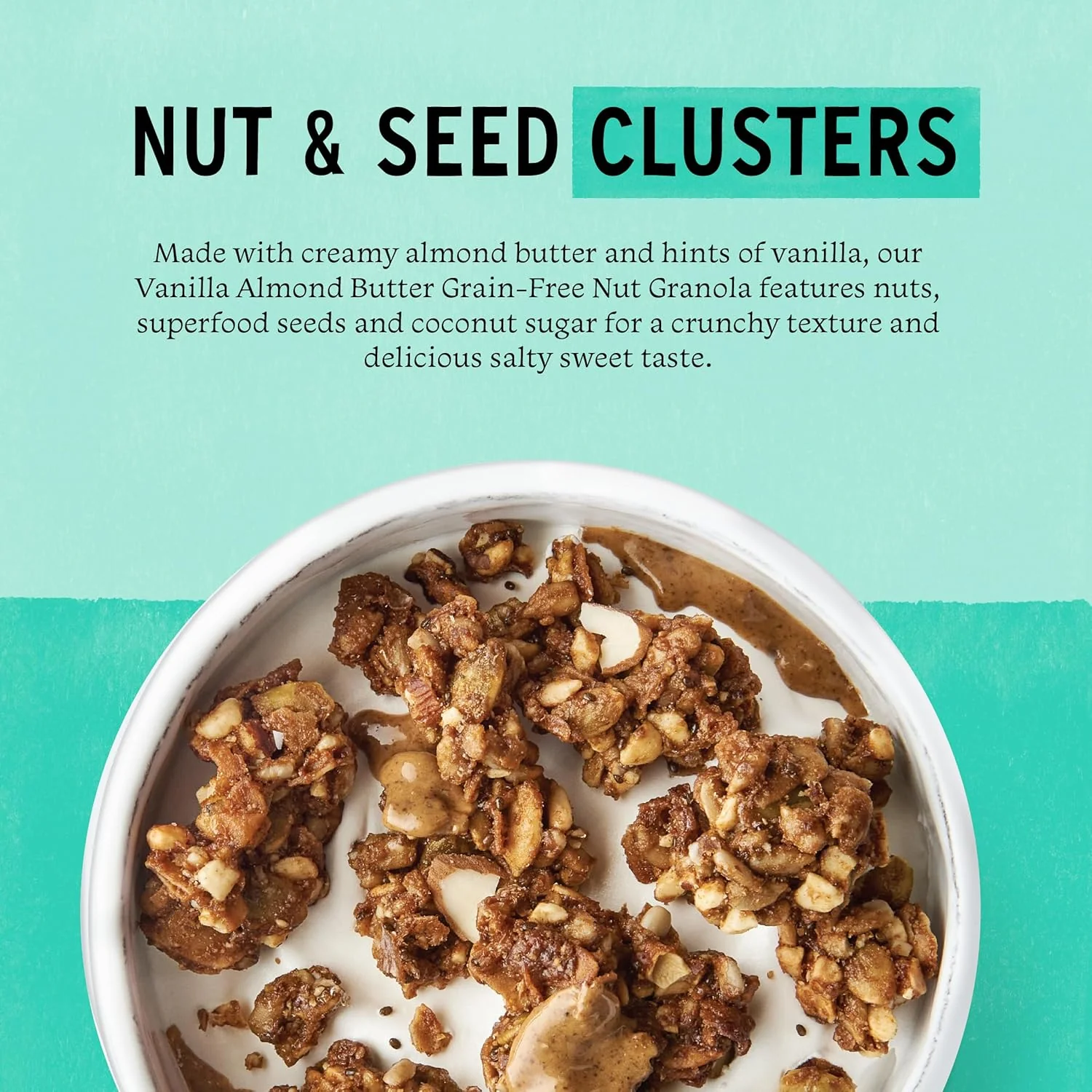 Grain-Free Nut Granola - Vanilla Almond Butter (3 Pack) - Image 6
