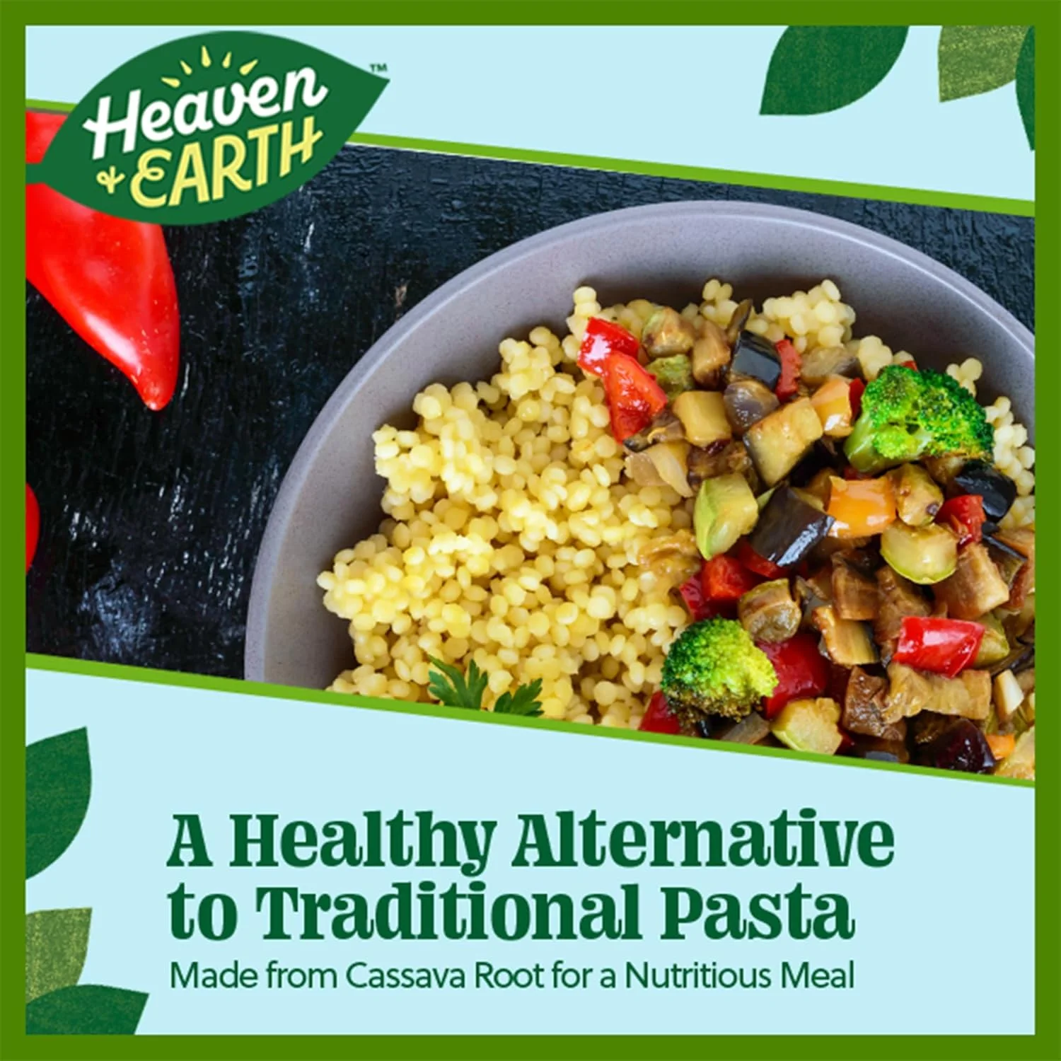 Grain Free Cassava Pearled Couscous Pasta - Image 4