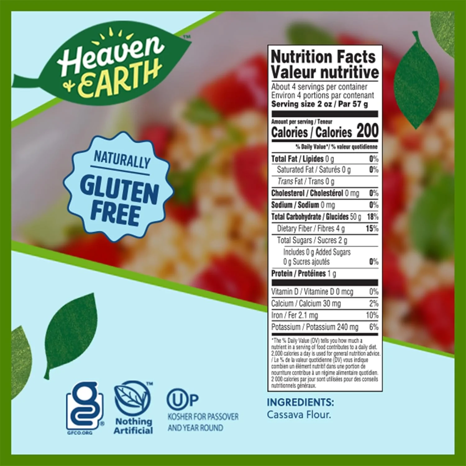 Grain Free Cassava Pearled Couscous Pasta - Image 6