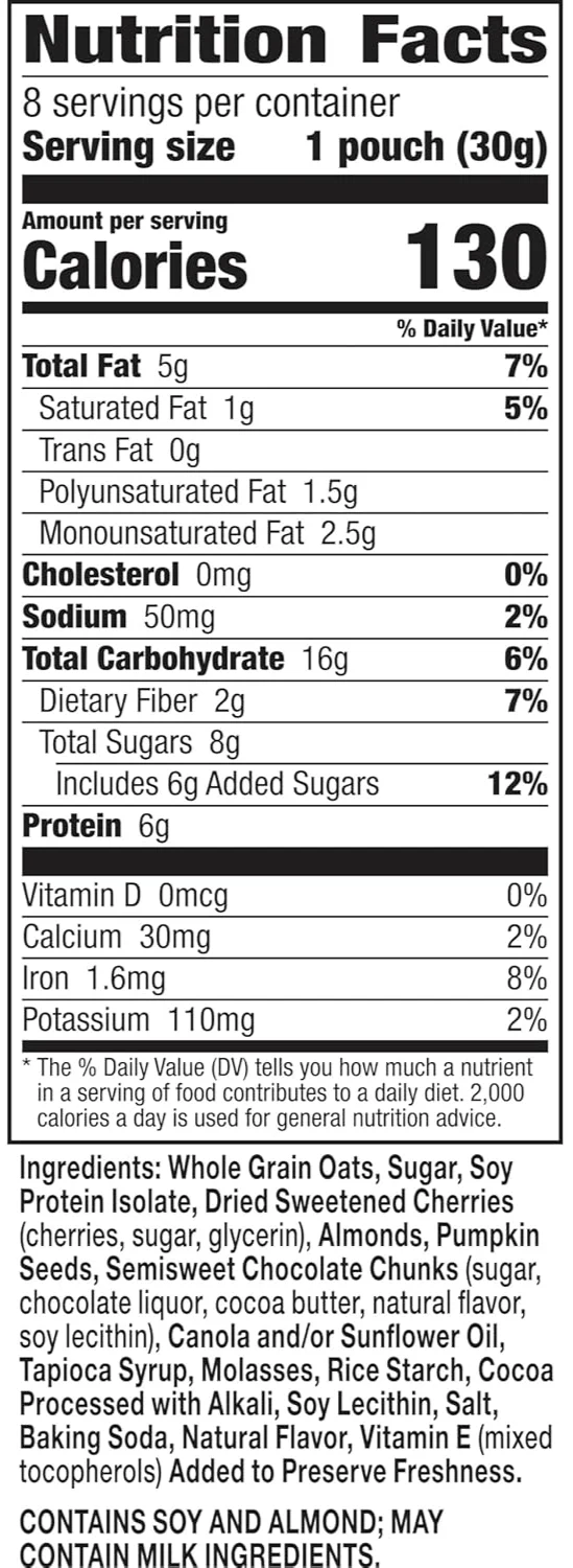 Granola Toppers Dark Chocolate Cherry (8 CT) - Image 4