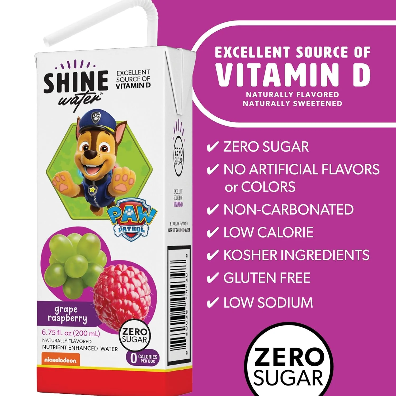 Grape Raspberry Flavored Water (8 Pack) - Image 2