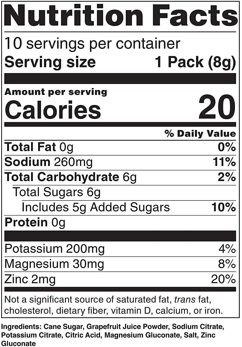 Grapefruit Drink Mix 30Pk - Image 3