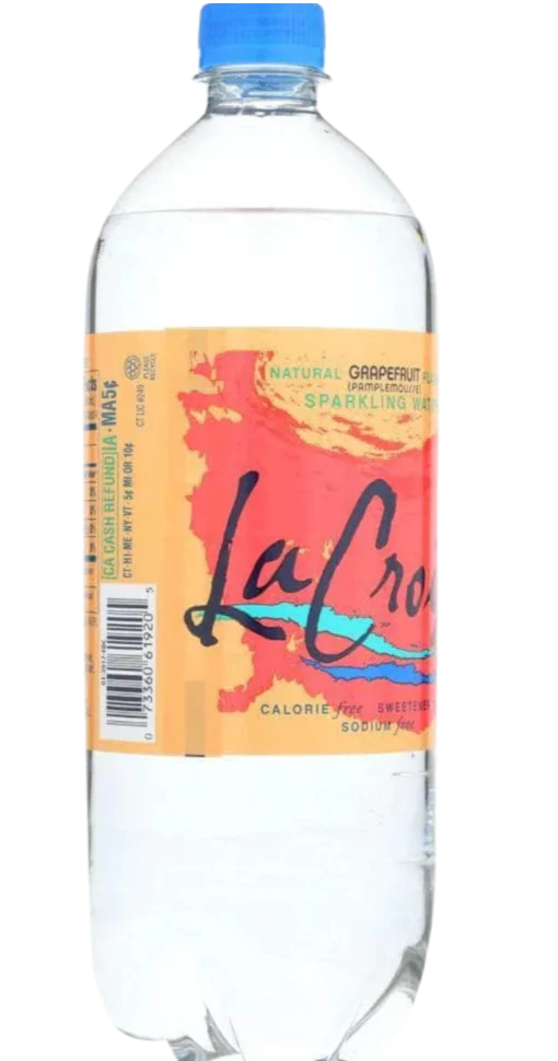 Grapefruit Sparkling Water One Liter