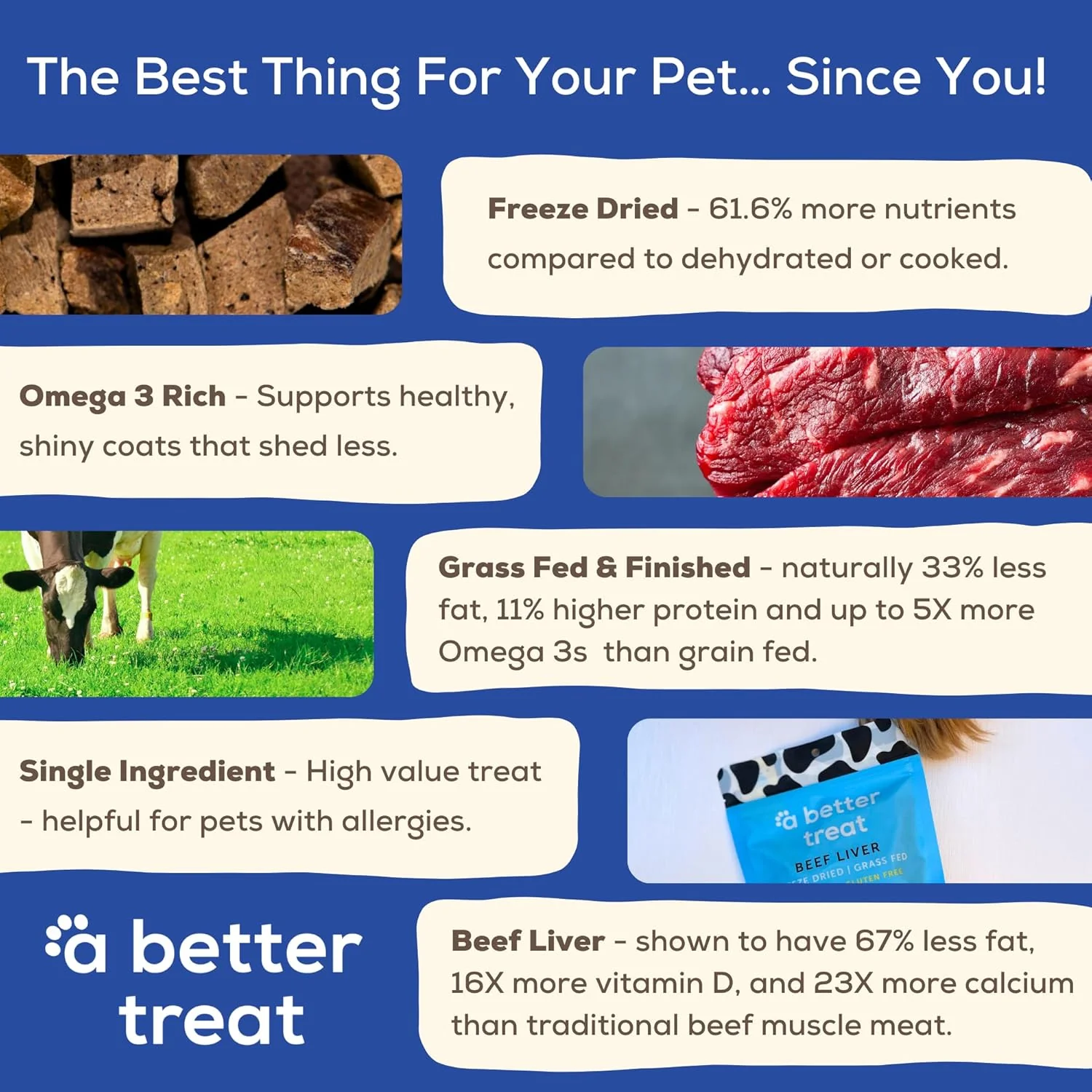 Grass Fed Beef Liver Dog & Cat Treats - Image 3