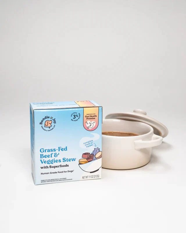 Grass-Fed Beef & Veggies Stew Dog Food (12 Pack) - Image 3