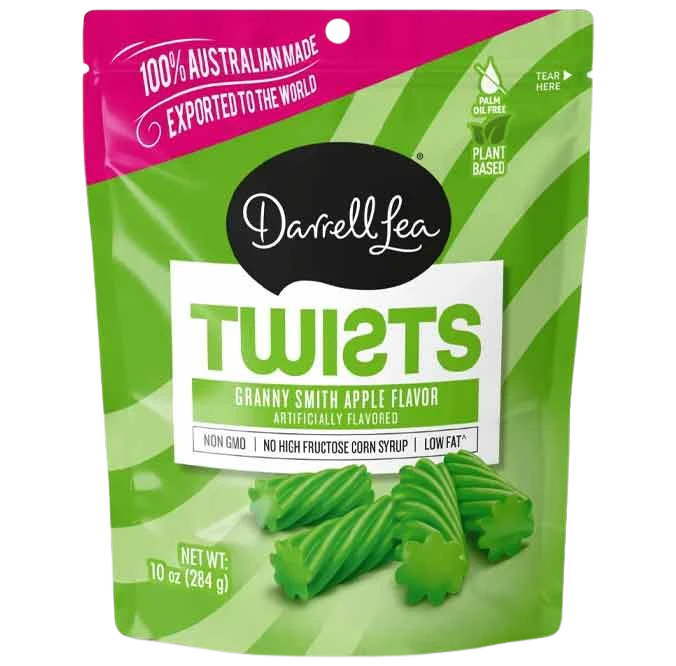 Green Apple Twists Licorice