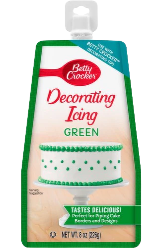 Green Decorating Icing