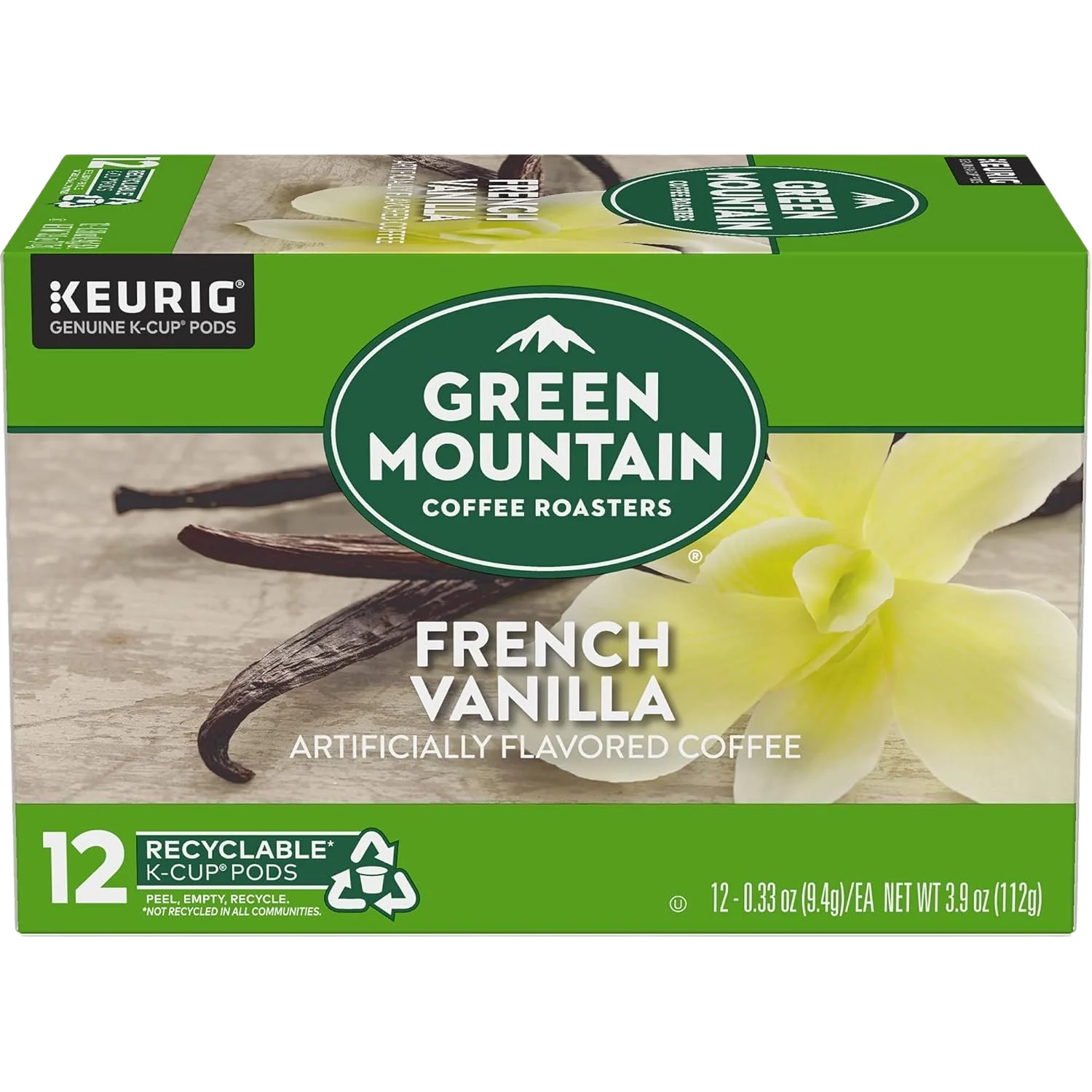 Green Mountain French Vanilla K-Cup Coffee (12 CT)