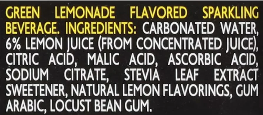 Green Soda Sparkling Lemonade (6 Pack) - Image 2